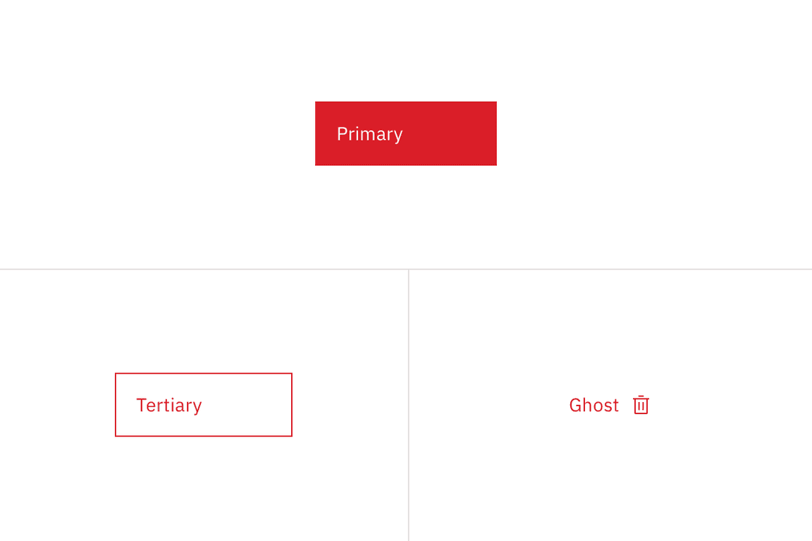 Danger button variations